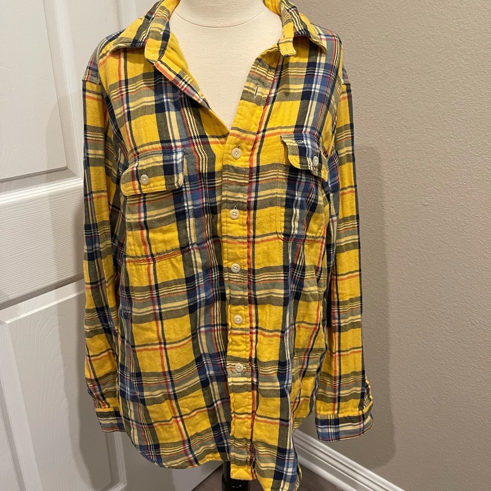 Ralph Lauren Yellow Flannel